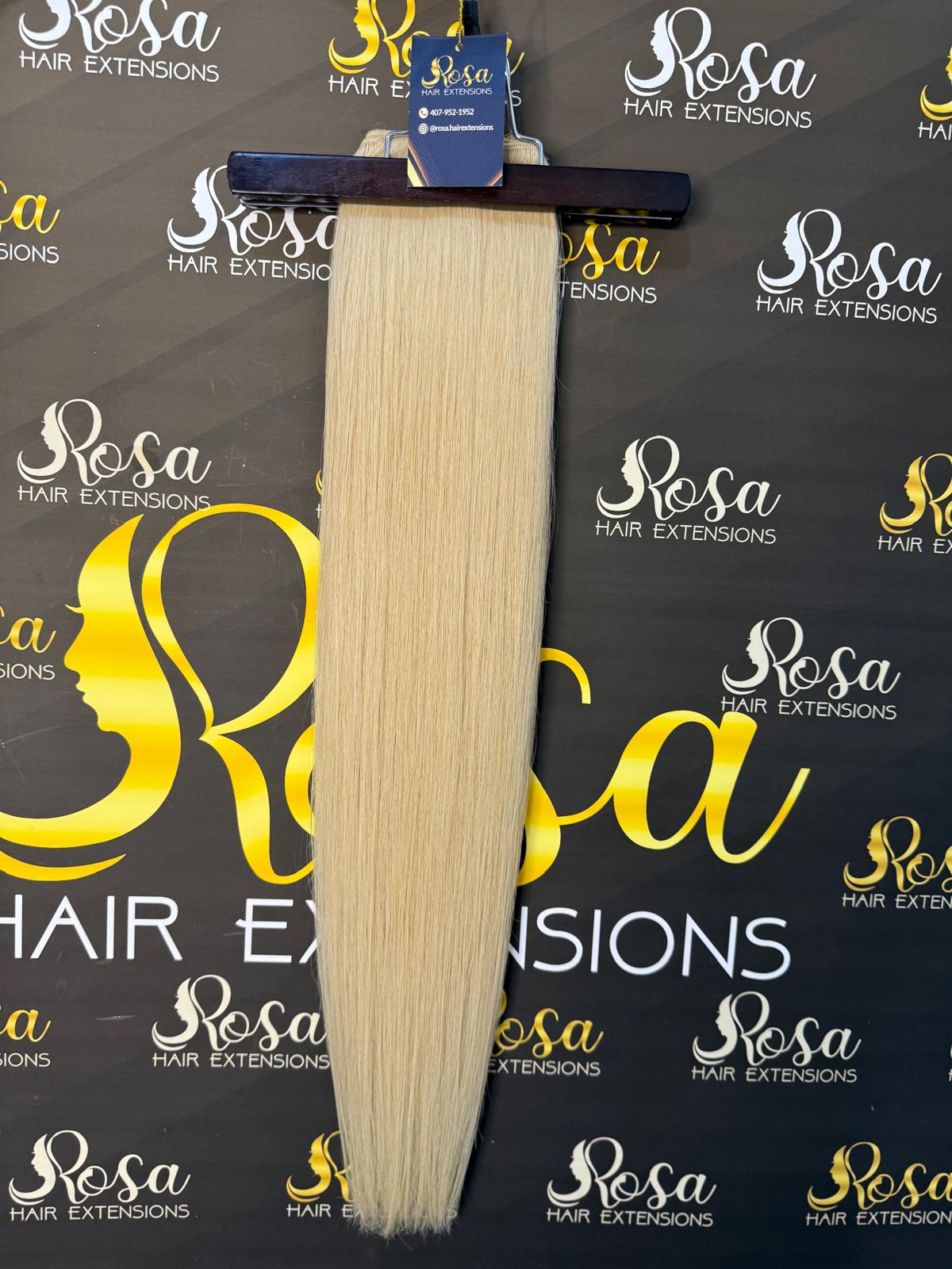 Blond Weft Extension