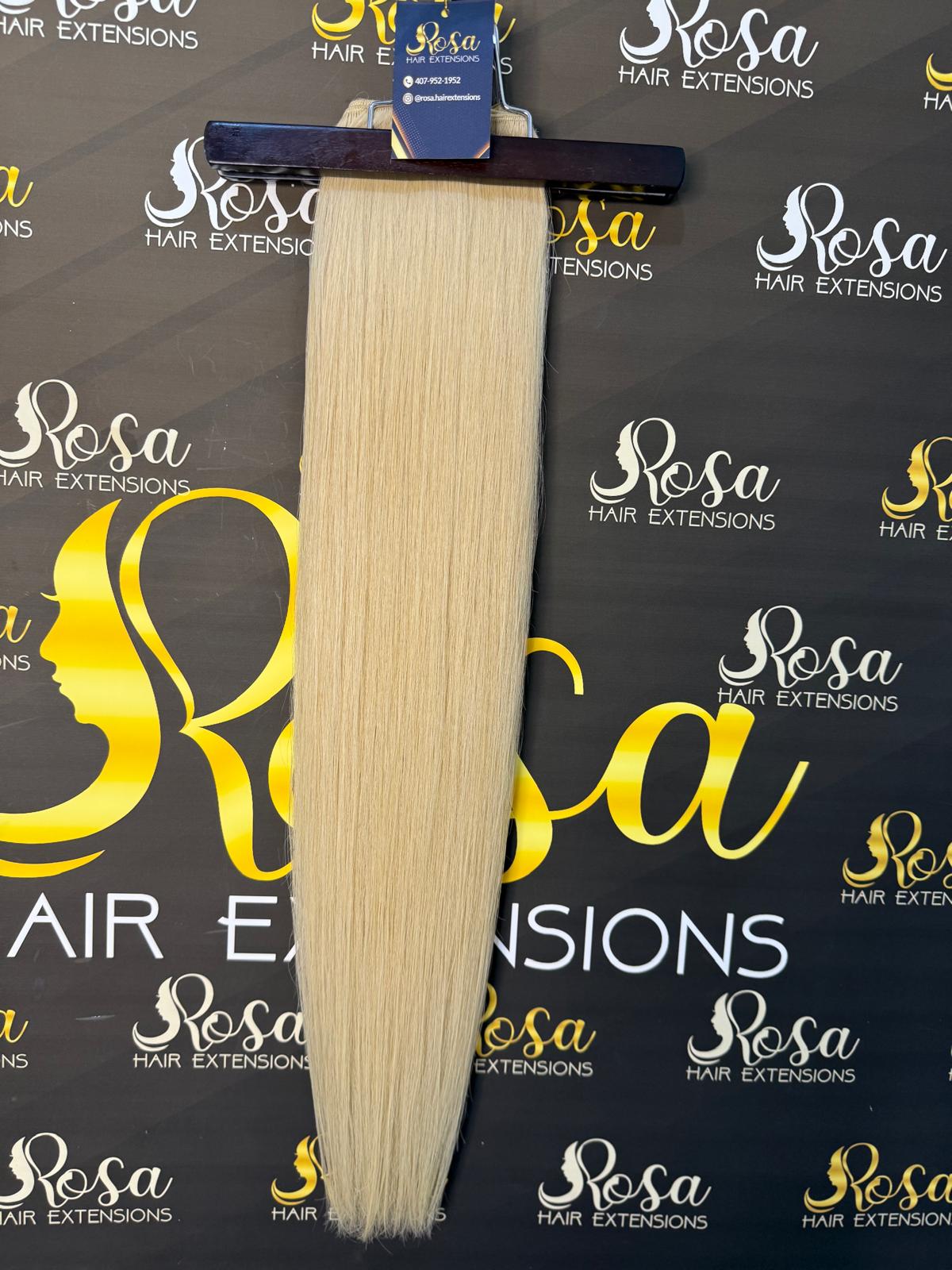 Blond Weft Extension