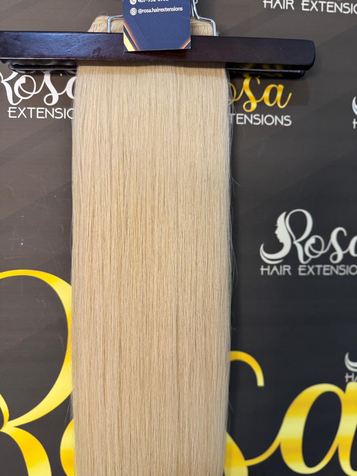 Blond Weft Extension